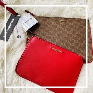 Karl Lagerfeld pouch set